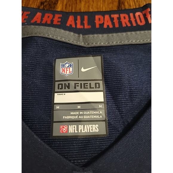 Nike Mac Jones New England PATRIOTS Womens Size Medium Jersey NFL Football Top - Picture 5 of 8